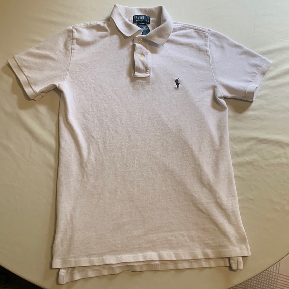 While Polo Shirt